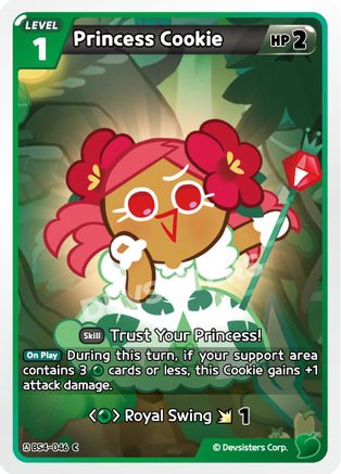 Image of Princess Cookie (046) (BS4-046) - Age of Heroes and Kingdoms