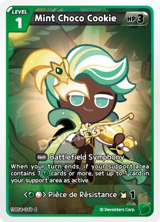 Image of Mint Choco Cookie (048) (BS4-048) - Age of Heroes and Kingdoms