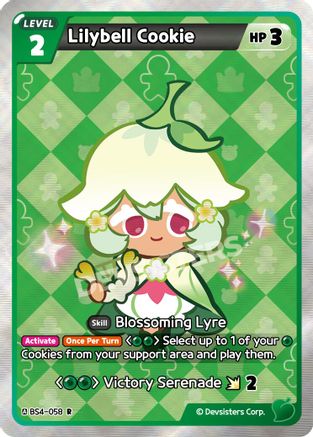 Image of Lilybell Cookie (BS4-058) - Age of Heroes and Kingdoms Foil