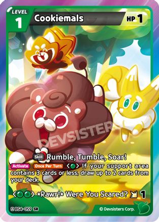Image of Cookiemals (BS4-059) - Age of Heroes and Kingdoms Foil