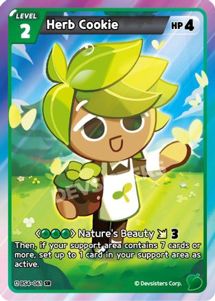 Image of Herb Cookie (061) (BS4-061) - Age of Heroes and Kingdoms Foil