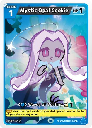 Image of Mystic Opal Cookie (BS4-072) - Age of Heroes and Kingdoms
