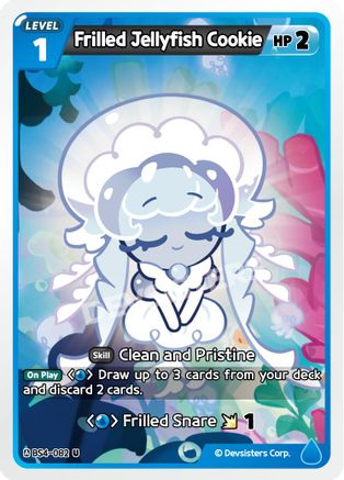 Image of Frilled Jellyfish Cookie (BS4-082) - Age of Heroes and Kingdoms