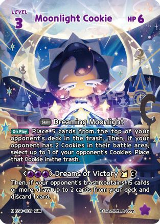 Image of Moonlight Cookie (SUR) (BS4-089) - Age of Heroes and Kingdoms Foil