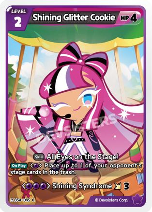 Image of Shining Glitter Cookie (BS4-095) - Age of Heroes and Kingdoms