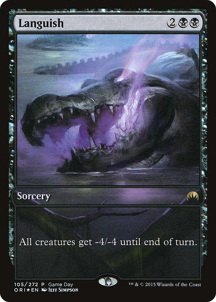 Image of Languish (GAME-105) - Magic Origins Promos Foil