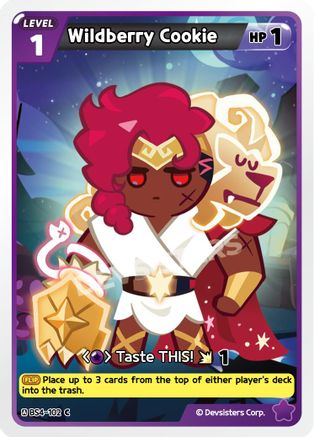 Image of Wildberry Cookie (102) (BS4-102) - Age of Heroes and Kingdoms