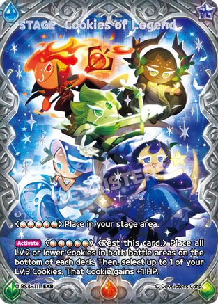 Image of Cookies of Legend (EXR) (BS4-111) - Age of Heroes and Kingdoms Foil
