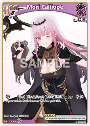 Image of Mori Calliope (C) (hBP02-054) (hBP02-054) - Ayakashi Vermilion