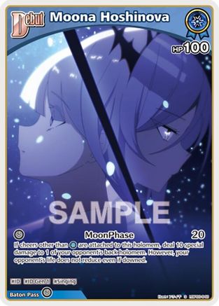 Image of Moona Hoshinova (S) (hBP06-048) (hBP06-048) - Ayakashi Vermilion Foil