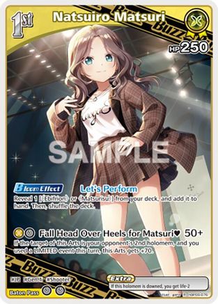 Image of Natsuiro Matsuri (R) (hBP06-076) - Ayakashi Vermilion Foil