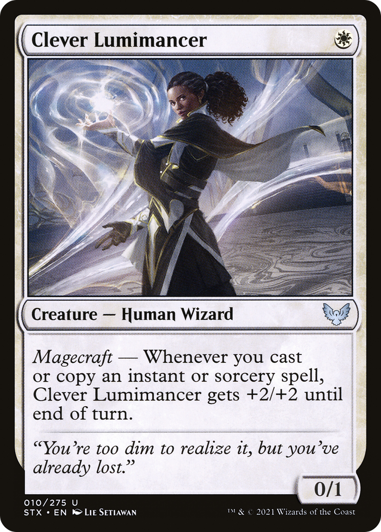 Image of Clever Lumimancer (STX-010) - Strixhaven: School of Mages