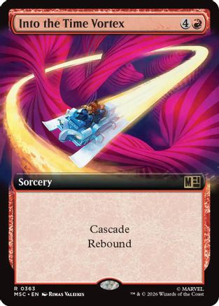 Image of Into the Time Vortex (Extended Art) (MSC-363) - Commander: Marvel Super Heroes
