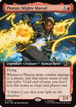 Image of Photon, Mighty Marvel (Extended Art) (MSC-369) - Commander: Marvel Super Heroes