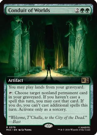 Image of Conduit of Worlds (Extended Art) (MSC-378) - Commander: Marvel Super Heroes