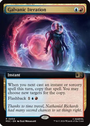 Image of Galvanic Iteration (Extended Art) (MSC-404) - Commander: Marvel Super Heroes