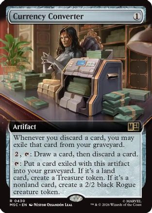 Image of Currency Converter (Extended Art) (MSC-430) - Commander: Marvel Super Heroes Foil
