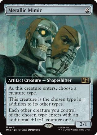 Image of Metallic Mimic (Extended Art) (MSC-441) - Commander: Marvel Super Heroes