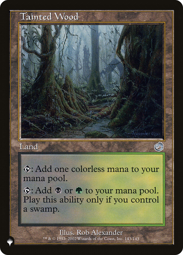 Image of Tainted Wood (LIST-TOR-143) - The List