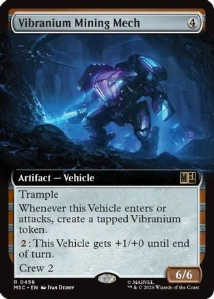 Image of Vibranium Mining Mech (Extended Art) (MSC-458) - Commander: Marvel Super Heroes