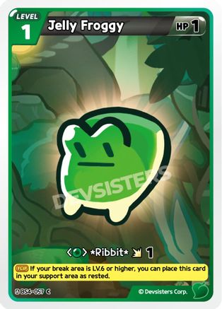 Image of Jelly Froggy (Ver. 2) (BS4-057) - Age of Heroes and Kingdoms