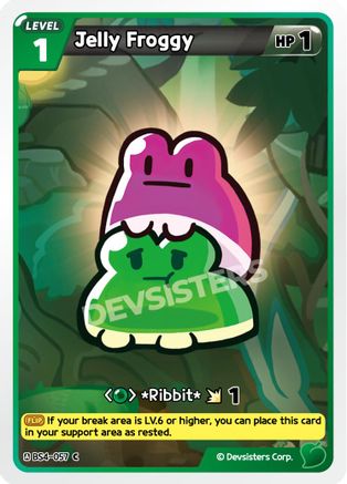 Image of Jelly Froggy (Ver. 3) (BS4-057) - Age of Heroes and Kingdoms