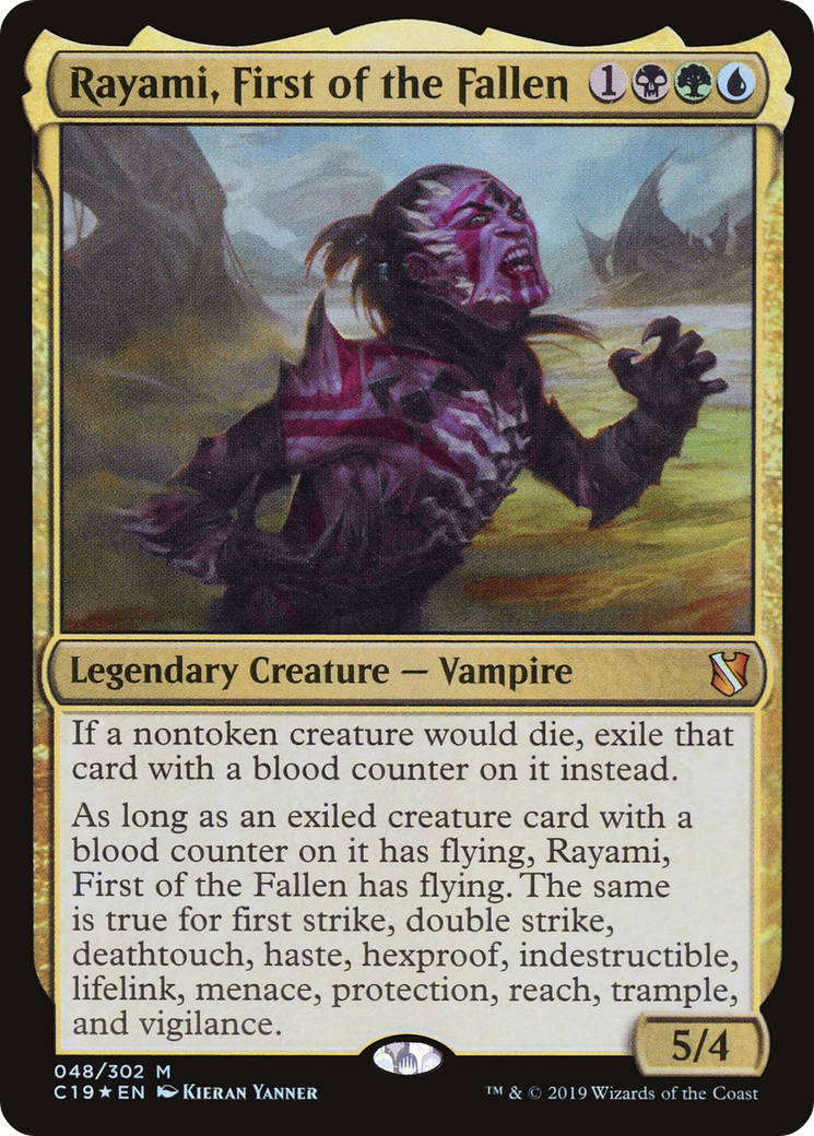 Image of Rayami, First of the Fallen (C19-048) - Commander 2019 Foil