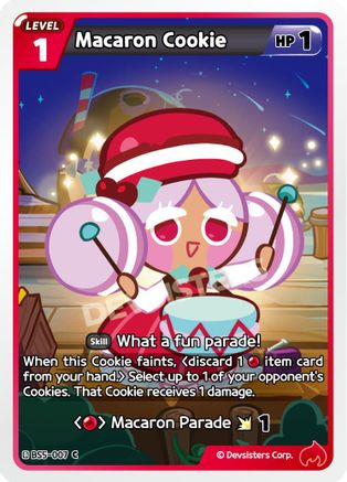 Image of Macaron Cookie (BS5-007) - Arena of Glory
