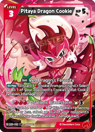 Image of Pitaya Dragon Cookie (BS5-013) - Arena of Glory Foil