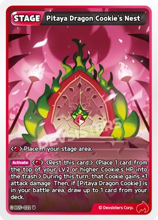 Image of Pitaya Dragon Cookie's Nest (BS5-022) - Arena of Glory
