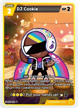 Image of DJ Cookie (BS5-026) - Arena of Glory