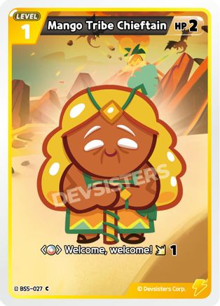 Image of Mango Tribe Chieftain (BS5-027) - Arena of Glory