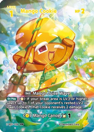 Image of Mango Cookie (SSR) (BS5-028) - Arena of Glory Foil