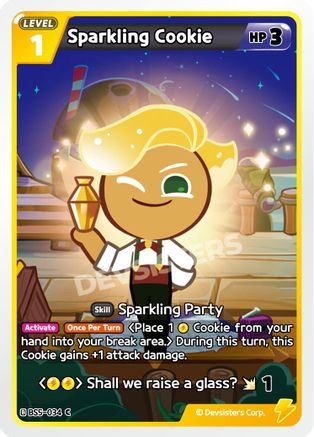 Image of Sparkling Cookie (BS5-034) - Arena of Glory