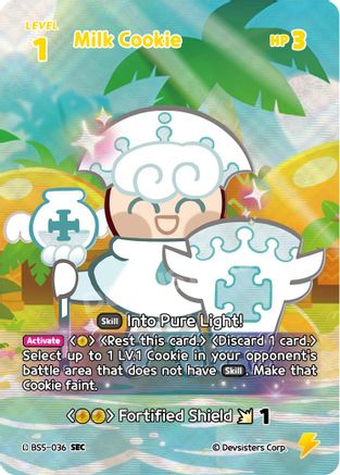 Image of Milk Cookie (036) (SEC) (BS5-036) - Arena of Glory Foil