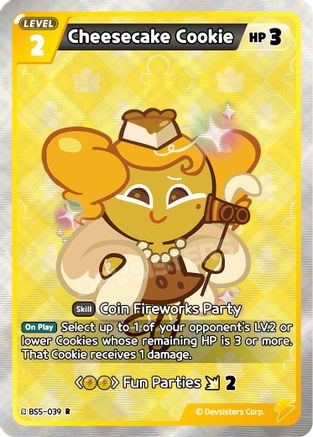 Image of Cheesecake Cookie (BS5-039) - Arena of Glory Foil