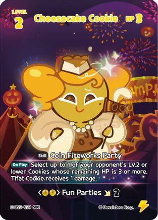 Image of Cheesecake Cookie (SEC) (BS5-039) - Arena of Glory Foil