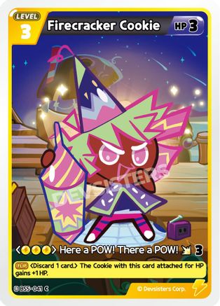 Image of Firecracker Cookie (BS5-041) - Arena of Glory