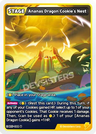Image of Ananas Dragon Cookie's Nest (BS5-044) - Arena of Glory