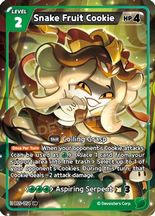 Image of Snake Fruit Cookie (BS5-054) - Arena of Glory Foil