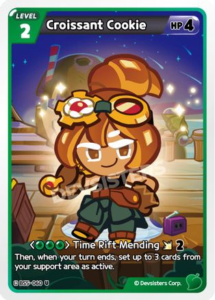 Image of Croissant Cookie (060) (BS5-060) - Arena of Glory