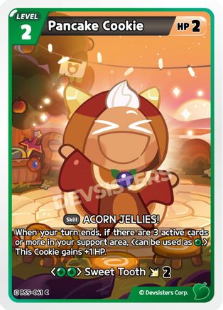 Image of Pancake Cookie (BS5-061) - Arena of Glory