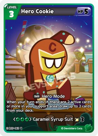 Image of Hero Cookie (BS5-063) - Arena of Glory