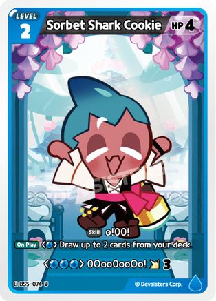 Image of Sorbet Shark Cookie (BS5-074) - Arena of Glory