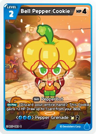 Image of Bell Pepper Cookie (BS5-083) - Arena of Glory