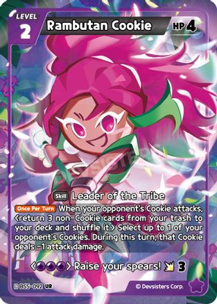 Image of Rambutan Cookie (BS5-092) - Arena of Glory Foil