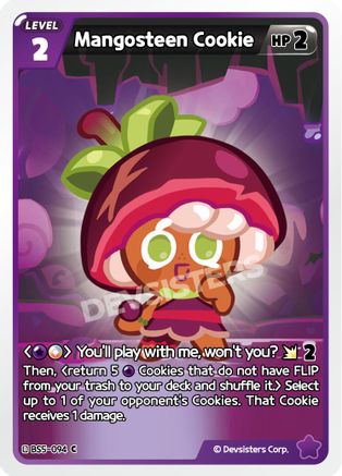 Image of Mangosteen Cookie (BS5-094) - Arena of Glory