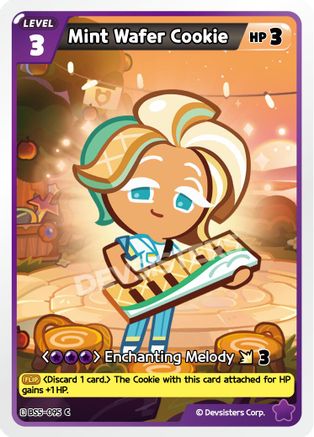 Image of Mint Wafer Cookie (BS5-095) - Arena of Glory