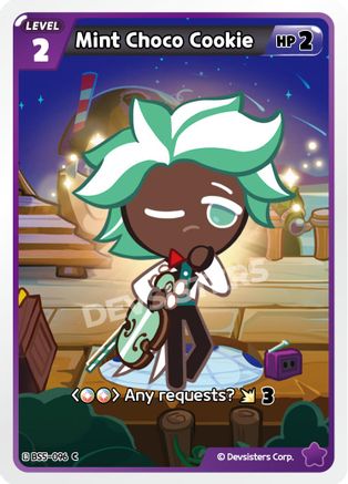 Image of Mint Choco Cookie (096) (BS5-096) - Arena of Glory