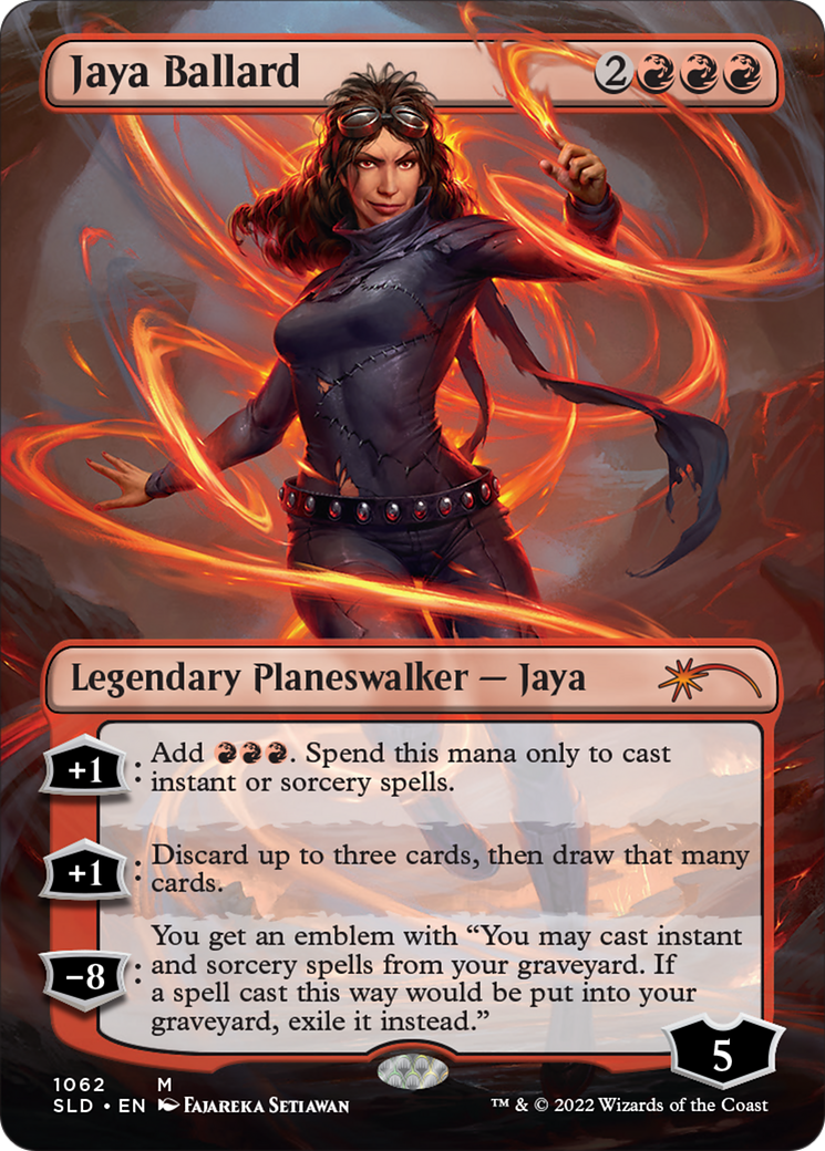 Image of Jaya Ballard (SLD-1062) - Secret Lair Drop (Borderless) Foil